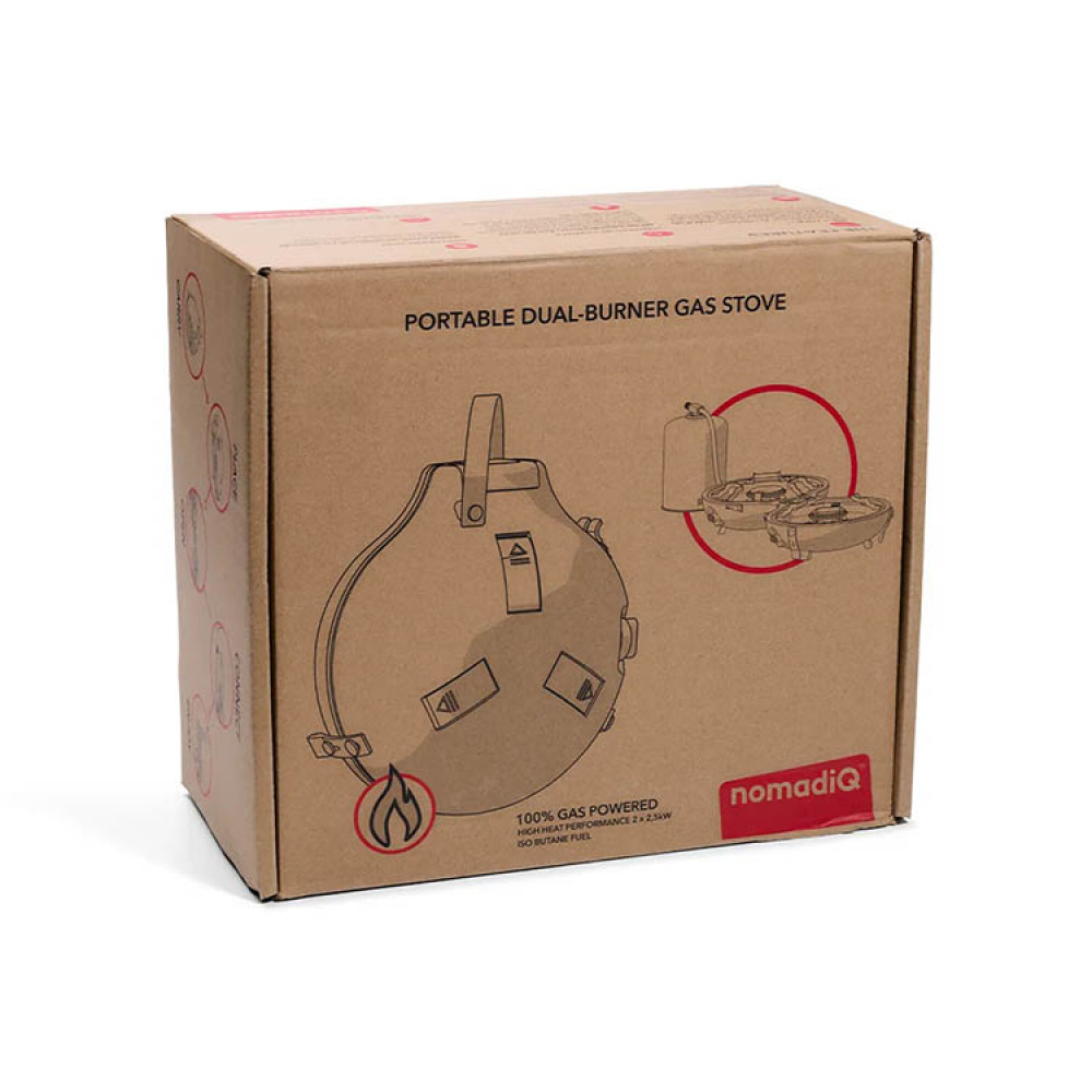 Bærbar gaskomfur, NomadiQ i gruppen Hjem / Grilltilbehør hos SmartaSaker.se (14685)