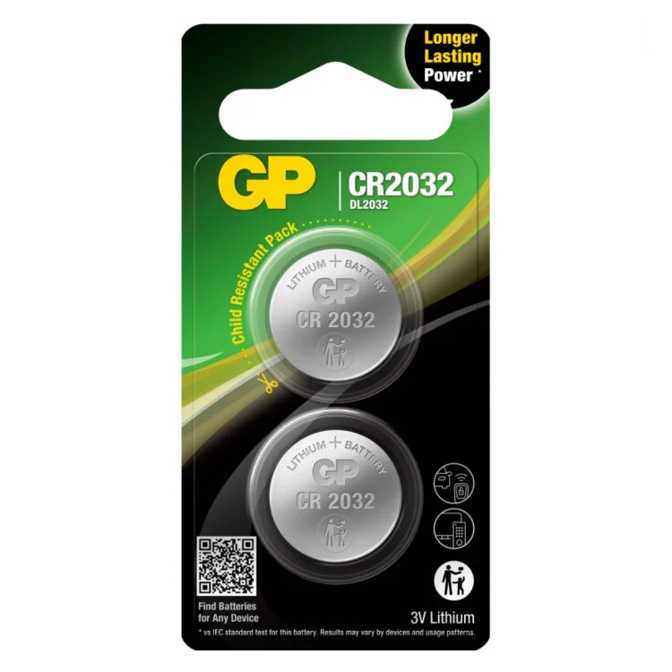 CR2032-batteri 2-pak i gruppen hos SmartaSaker.se (14703)