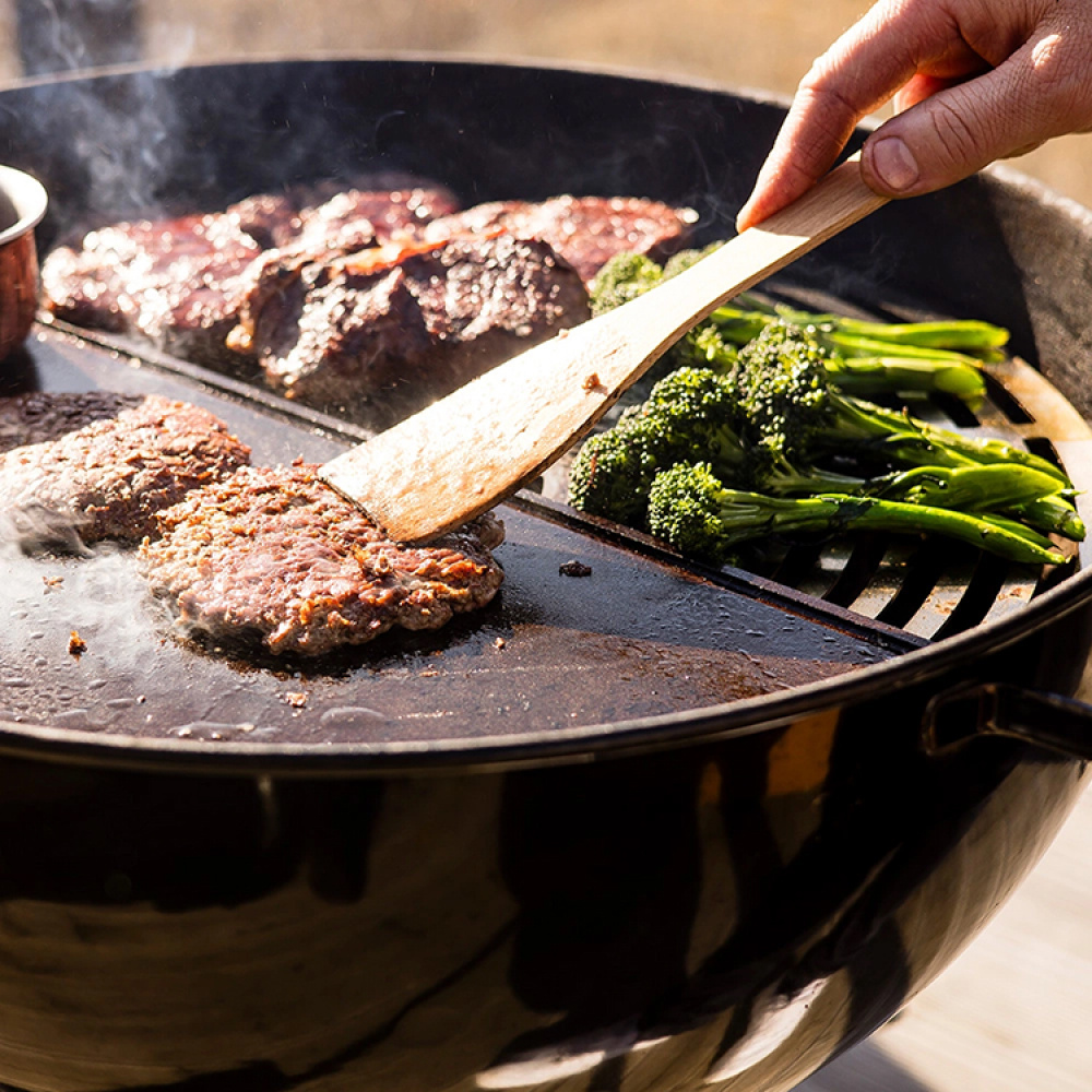 Halvrund stegeplade, Kockums Jernverk i gruppen Hjem / Grilltilbehør hos SmartaSaker.se (14734)