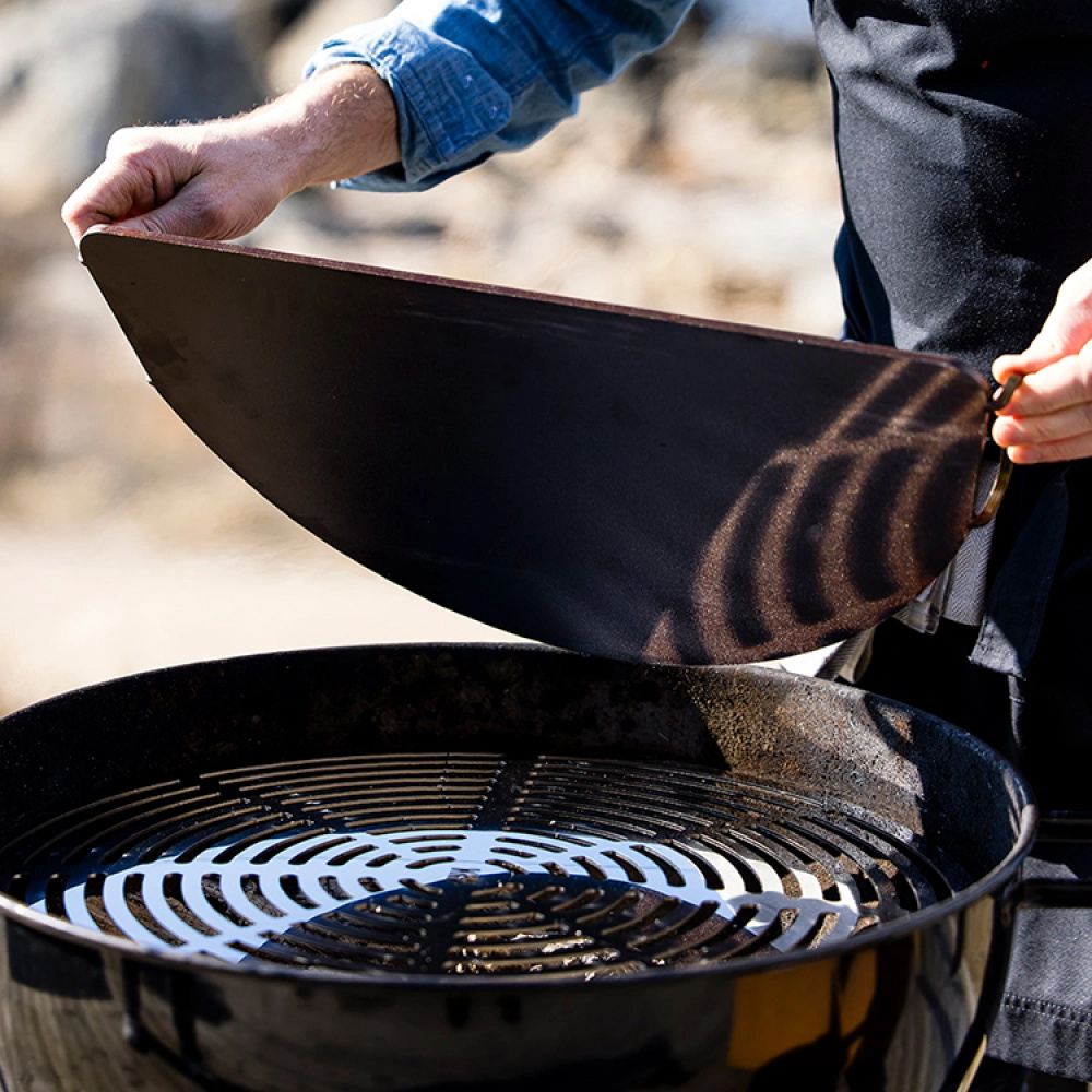 Halvrund stegeplade, Kockums Jernverk i gruppen Hjem / Grilltilbehør hos SmartaSaker.se (14734)