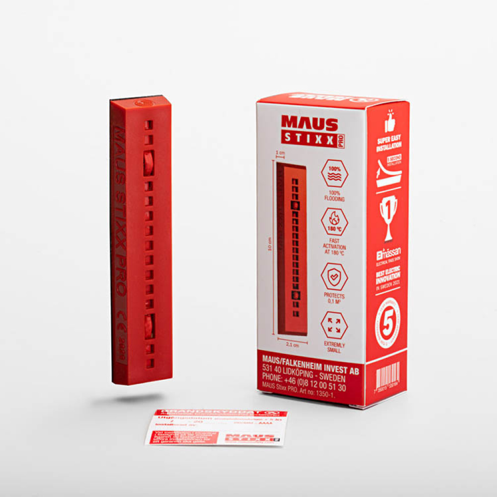 Automatisk brandbeskyttelse, Maus Stixx Pro i gruppen Sikkerhed / Brandsikkerhed hos SmartaSaker.se (14742)