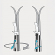 Længdsskiholder 2-pack, Lyly-Strap