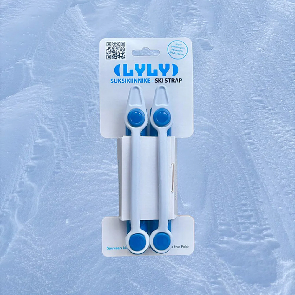 Længdsskiholder 2-pack, Lyly-Strap i gruppen Fritid / Vintertilbehør / Tilbehør til ski hos SmartaSaker.se (14788)