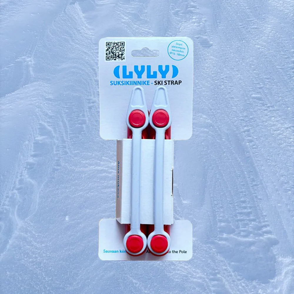 Længdsskiholder 2-pack, Lyly-Strap i gruppen Fritid / Vintertilbehør / Tilbehør til ski hos SmartaSaker.se (14788)