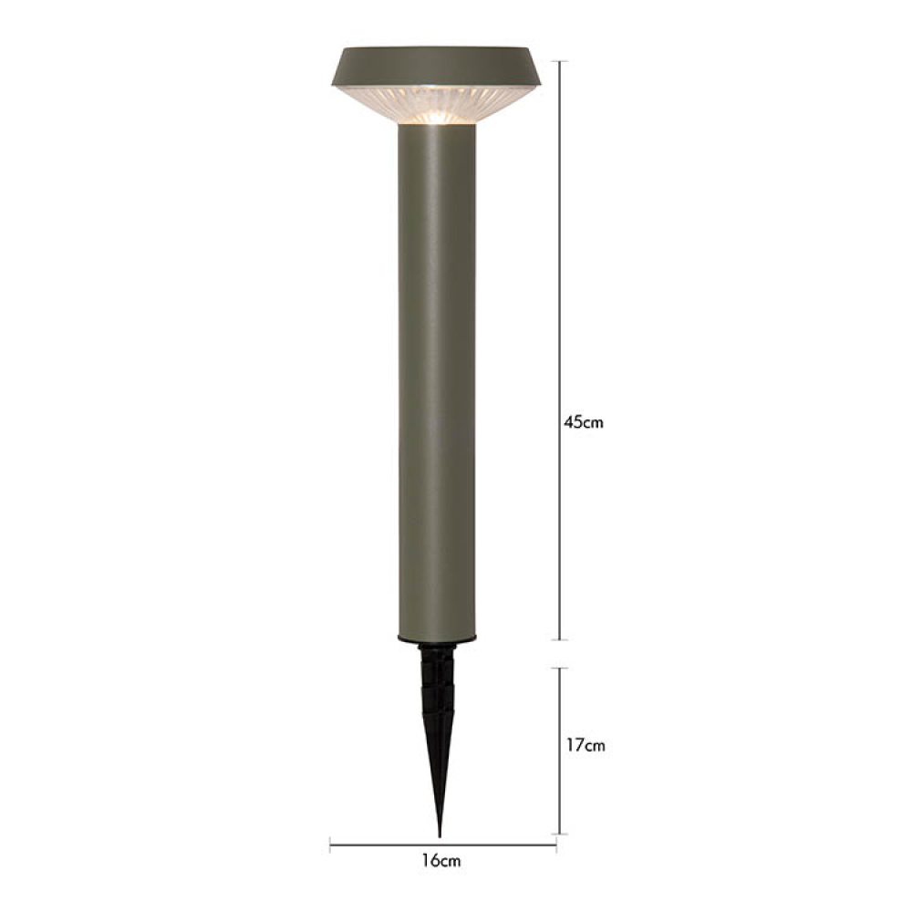 Solcelledrevet poller, 45cm, Casa i gruppen Belysning / Udendørsbelysning / Solcellelamper hos SmartaSaker.se (14854)