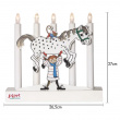 Batteridrevet Pippi-adventslysestage