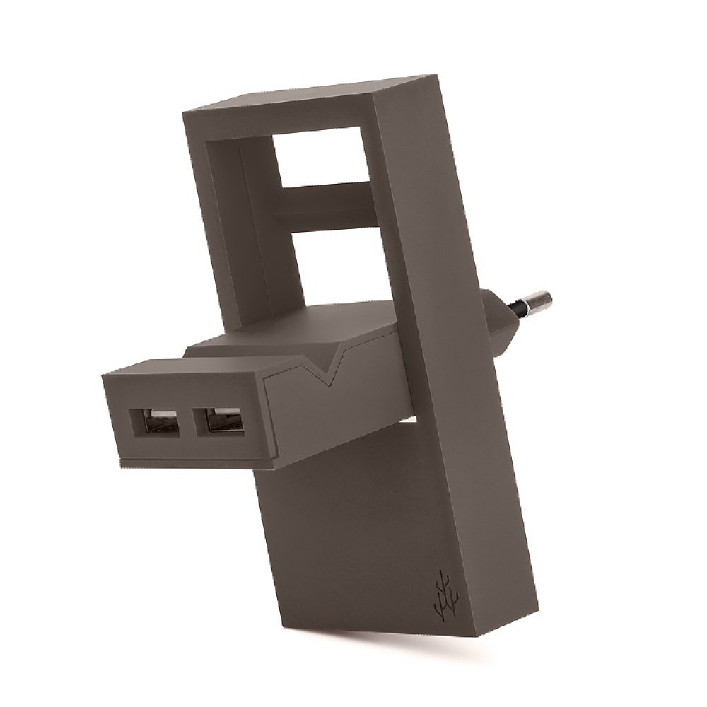 Vægadapter USB-A med stativ i gruppen Hjem / Elektronik / Mobiltilbehør hos SmartaSaker.se (14894)