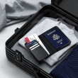 Pasholder med sporing og RFID-beskyttelse