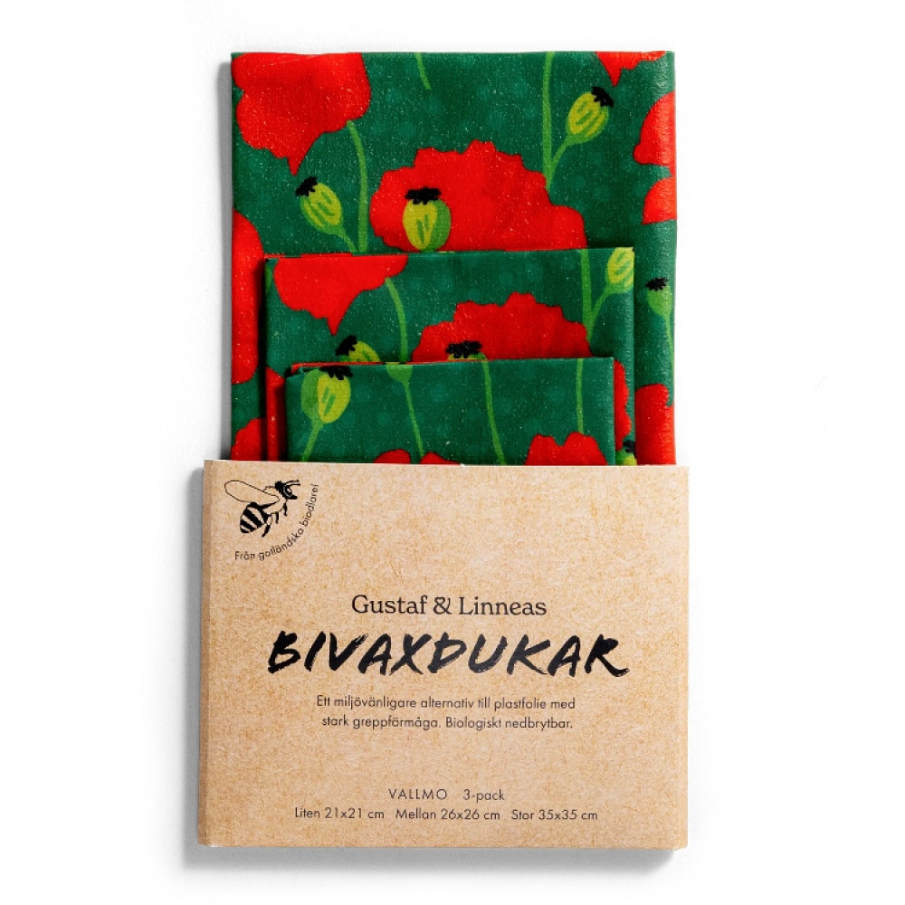 Bivoksduge 3-pak i gruppen Hjem / Køkkenredskaber hos SmartaSaker.se (14898)