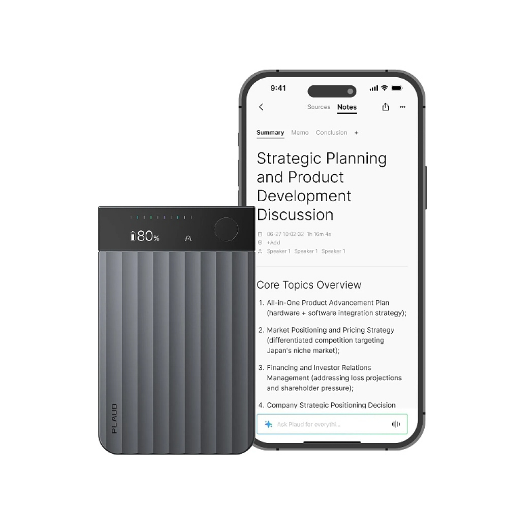 AI-stemmeoptager, Plaud Note Pro i gruppen Hjem / Elektronik hos SmartaSaker.se (14917)