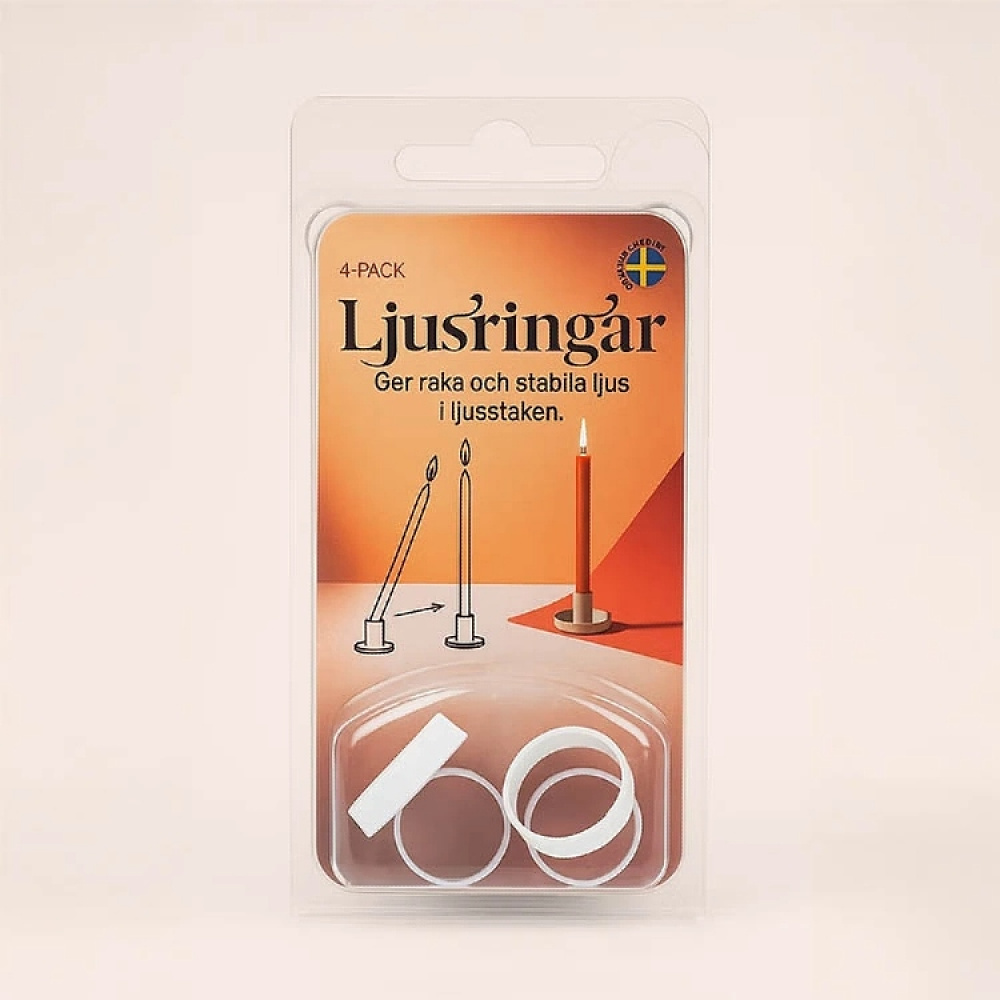 Lysringe i gruppen Belysning / Lysestager og tilbehør hos SmartaSaker.se (14929)
