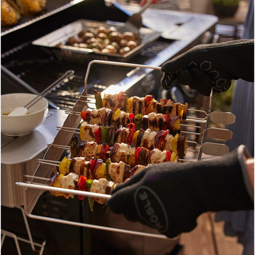 Grillspyd med holder i gruppen Hjem / Grilltilbehør hos SmartaSaker.se (14937)