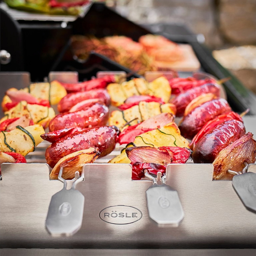 Grillspyd med holder i gruppen Hjem / Grilltilbehør hos SmartaSaker.se (14937)
