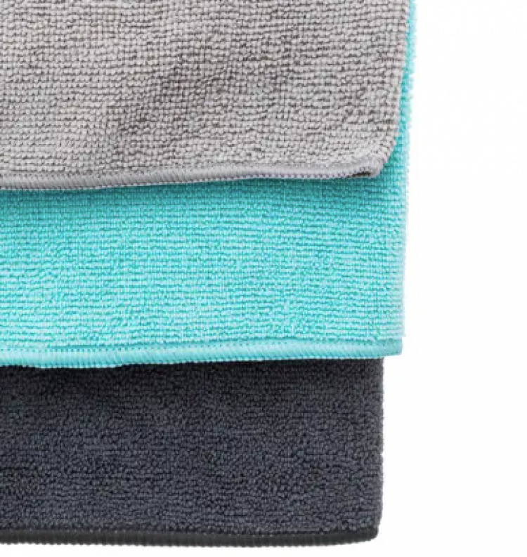 Universalklude i mikrofiber 3-pak, 40x30 cm, mix i gruppen Opbevaring / Rengøringsopbevaring og affaldssortering / Rengøringsklude og børster hos SmartaSaker.se (40003)