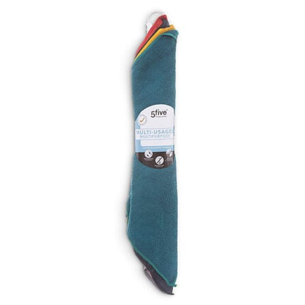 Universalklude i mikrofiber 5-pak, 30x30 cm i gruppen Opbevaring / Rengøringsopbevaring og affaldssortering / Rengøringsklude og børster hos SmartaSaker.se (40005)