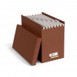 Arkivboks med hængemapper, Johan restore, Bigso