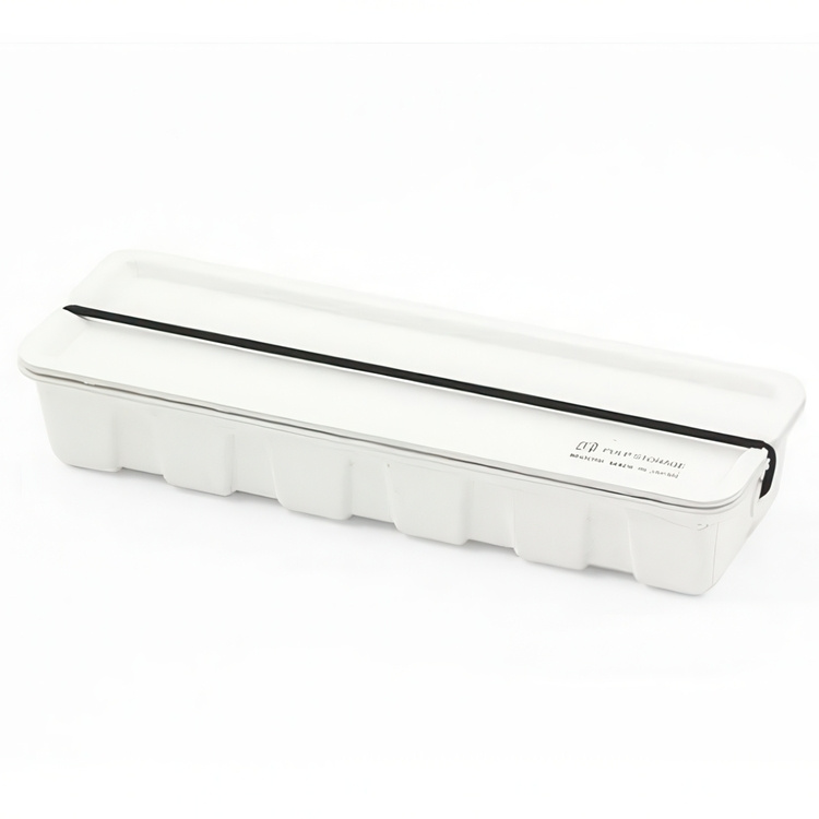 Æske af genbrugspapir, MIDORI PULP PEN STORAGE, hvid i gruppen Opbevaring / Opbevaringskasser / Småopbevaring / Askar hos SmartaSaker.se (40026)