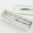 Æske af genbrugspapir, MIDORI PULP PEN STORAGE, hvid