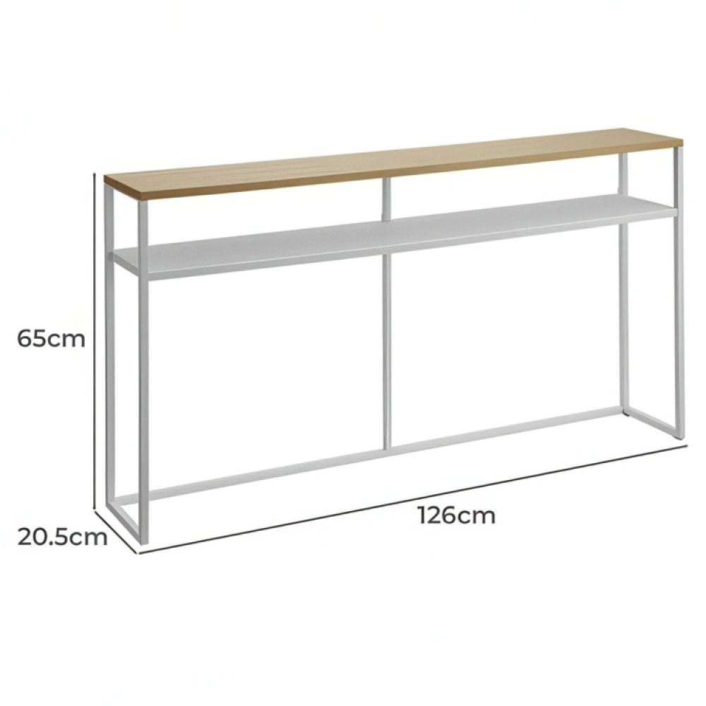 Langt smalt konsolbord, 126 cm, Yamazaki i gruppen Opbevaring / Hallopbevaring hos SmartaSaker.se (40056)