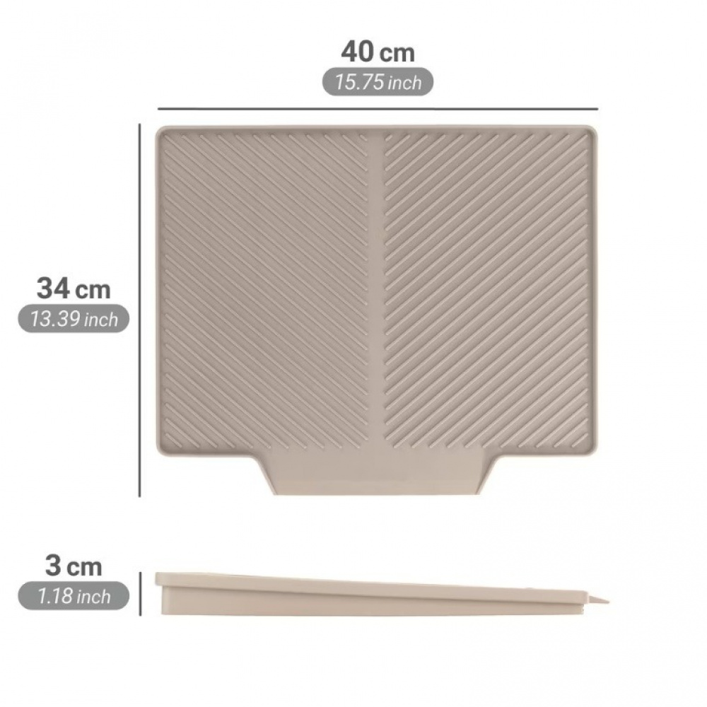 Skrå afdrypningsbakke, 40x35 cm i gruppen Opbevaring / Køkkenopbevaring / Vaskestativ og vaskebænk hos SmartaSaker.se (40070)