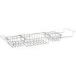 Udtrækkelig badekarsbakke i metal, 58-92 cm