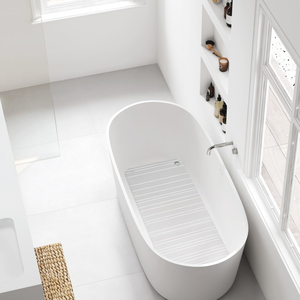 Badekarsmåtte i naturgummi, 86 cm i gruppen Opbevaring / Badeværelsesopbevaring hos SmartaSaker.se (40077)