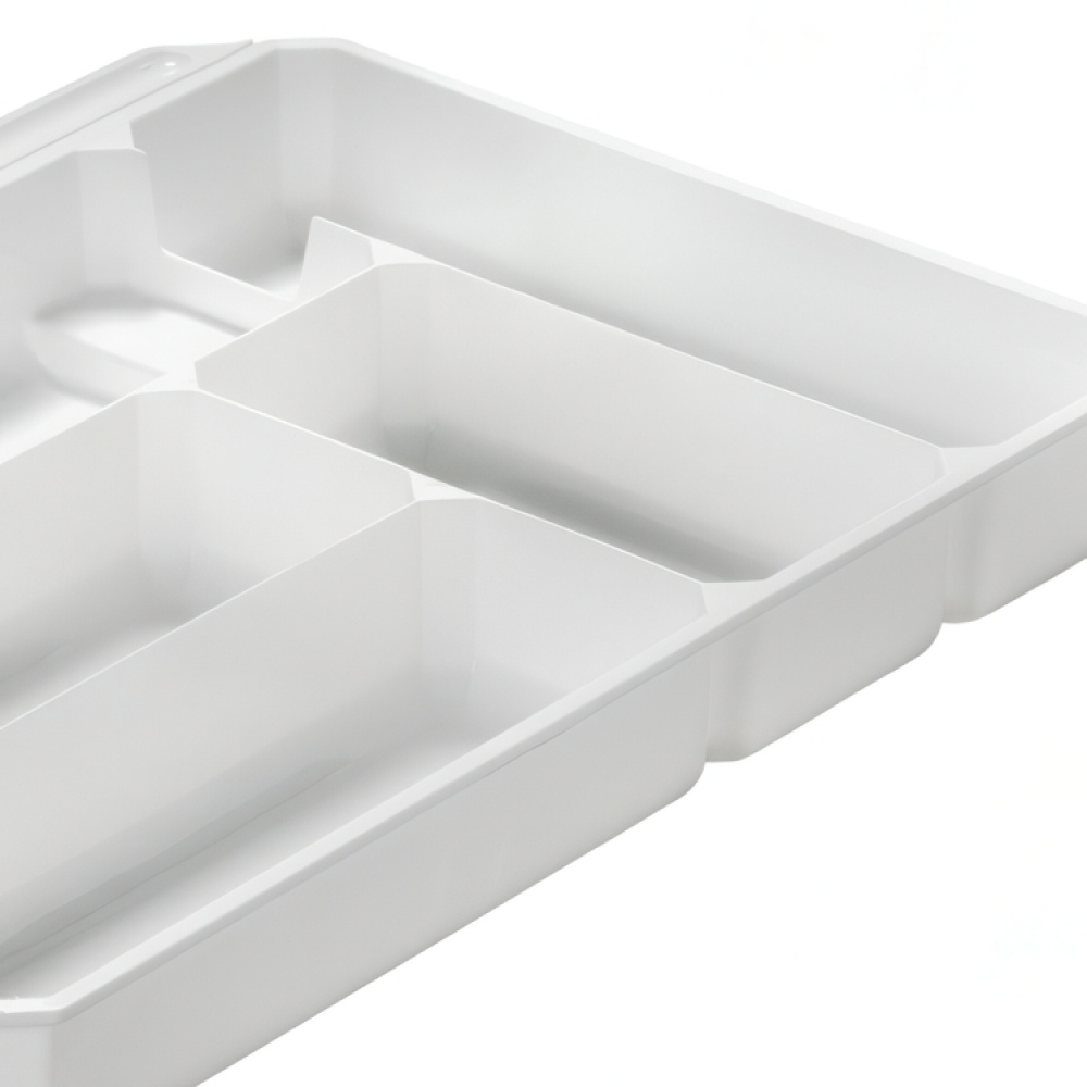 Bestikbakke i plast med 5 rum i gruppen Opbevaring / Køkkenopbevaring / Organiser køkkenskabe / Bestikskuffer hos SmartaSaker.se (40117)