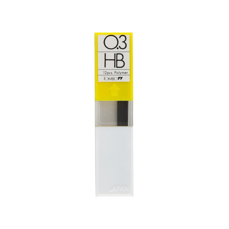 Pencilstifter, TOMBOW HB 0,3 mm, Grå i gruppen Opbevaring / Kontorartikler hos SmartaSaker.se (40146)