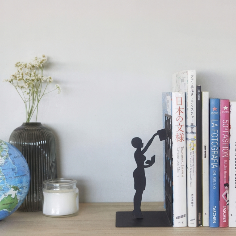 Bogstøtte Bibliotek i gruppen Opbevaring / Kontorartikler hos SmartaSaker.se (40173)