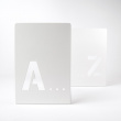 Bogstøtter A-Z 2-pak