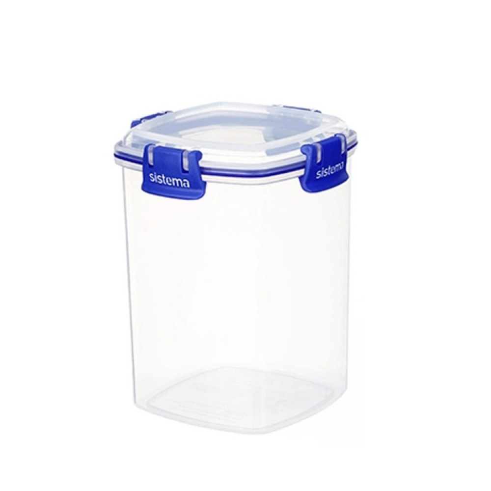 Høj opbevaringsboks 0,9L, Sistema i gruppen Opbevaring / Køkkenopbevaring / Madkasser / Madkasser i plast hos SmartaSaker.se (40270)