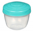 Rund miniboks i plast 0,15L, Sistema