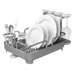 Opvaskestativ med vinglasholder, HOLSTER DISH RACK, 42 x 34,5 x H15 cm, Umbra