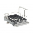 Opvaskestativ med vinglasholder, HOLSTER DISH RACK, 42 x 34,5 x H15 cm, Umbra