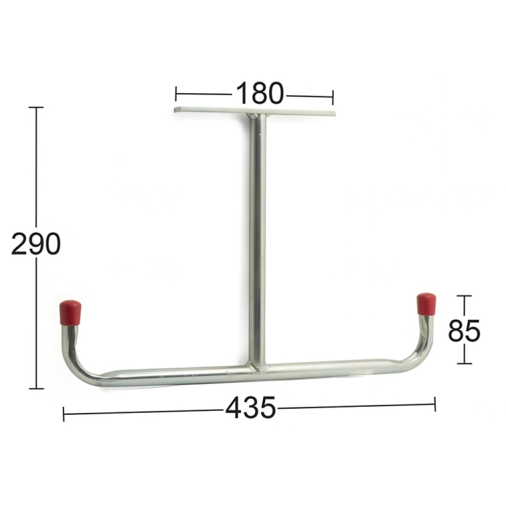 Dobbelt loftkrog, 45 cm, Habo i gruppen Opbevaring / Lager- og garageopbevaring / Redskabsholder hos SmartaSaker.se (40486)