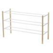 Udtrækkelig skohylde i træ og metal, 41-70 cm, Yamazaki