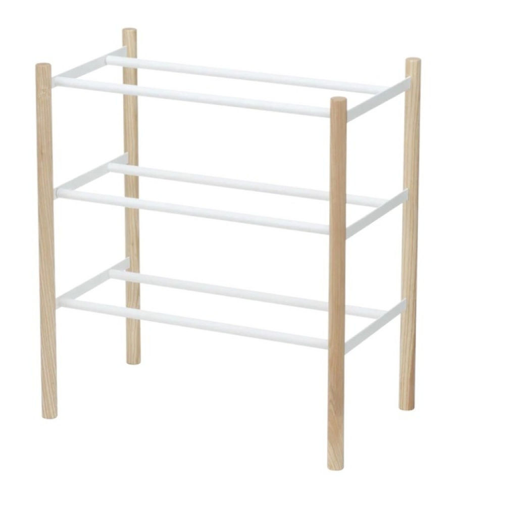 Udtrækkelig skohylde i træ og metal, 41-70 cm, Yamazaki i gruppen Opbevaring / Hallopbevaring / Skohylder hos SmartaSaker.se (40567)