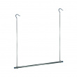 Ekstra garderobestang, 77 cm