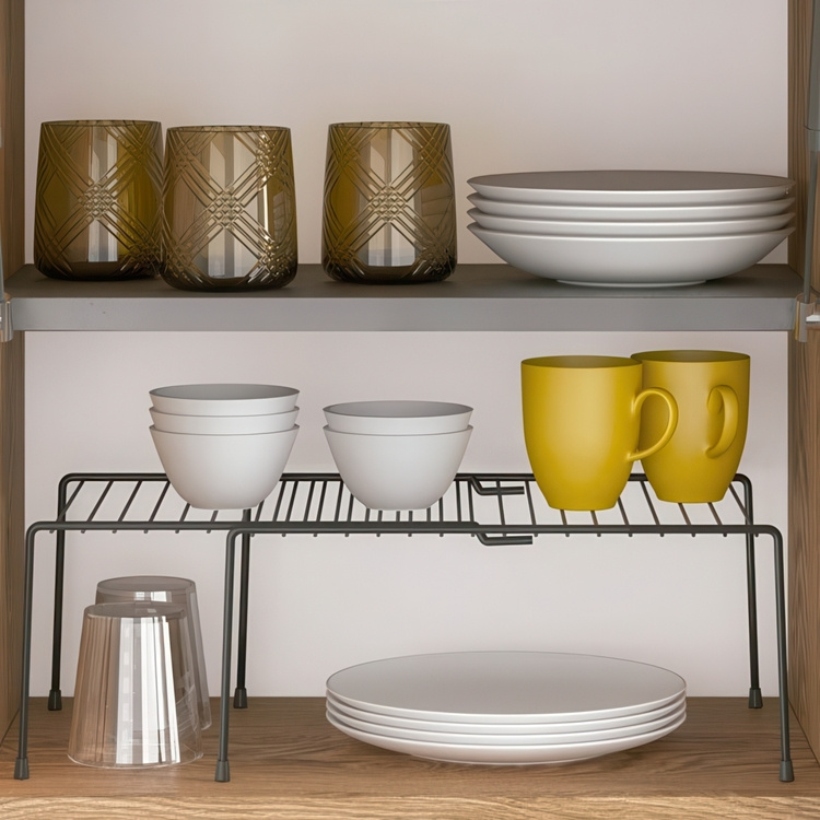 Udtrækkelig hyldeindsats, 37-53 cm, Metaltex i gruppen Opbevaring / Køkkenopbevaring / Organiser køkkenskabe hos SmartaSaker.se (40591)