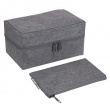 Etui til tilbehør med ekstra etui, BIGSO ACCESSORIES ORGANIZER, Grå