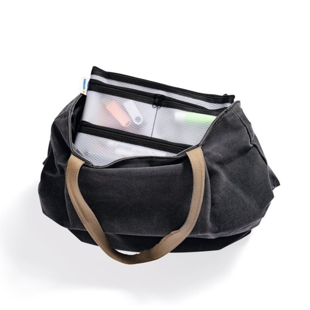 Etui med lynlås og 4 rum, Herma i gruppen Opbevaring / Opbevaring på rejse / Packposer og pakkekuber hos SmartaSaker.se (40617)
