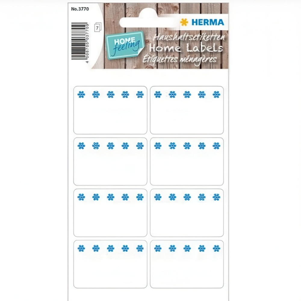 Små krukeetiketter 56-pak i gruppen Opbevaring / Magneter og selvklæbende / Skilt og etiketter hos SmartaSaker.se (40633)