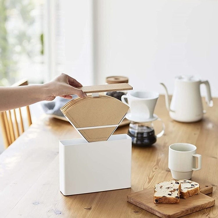 Kaffefilterholder, Yamazaki i gruppen Opbevaring / Køkkenopbevaring hos SmartaSaker.se (40649)