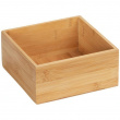 Skuffeindsats i bambus, 15x15 cm, Wenko