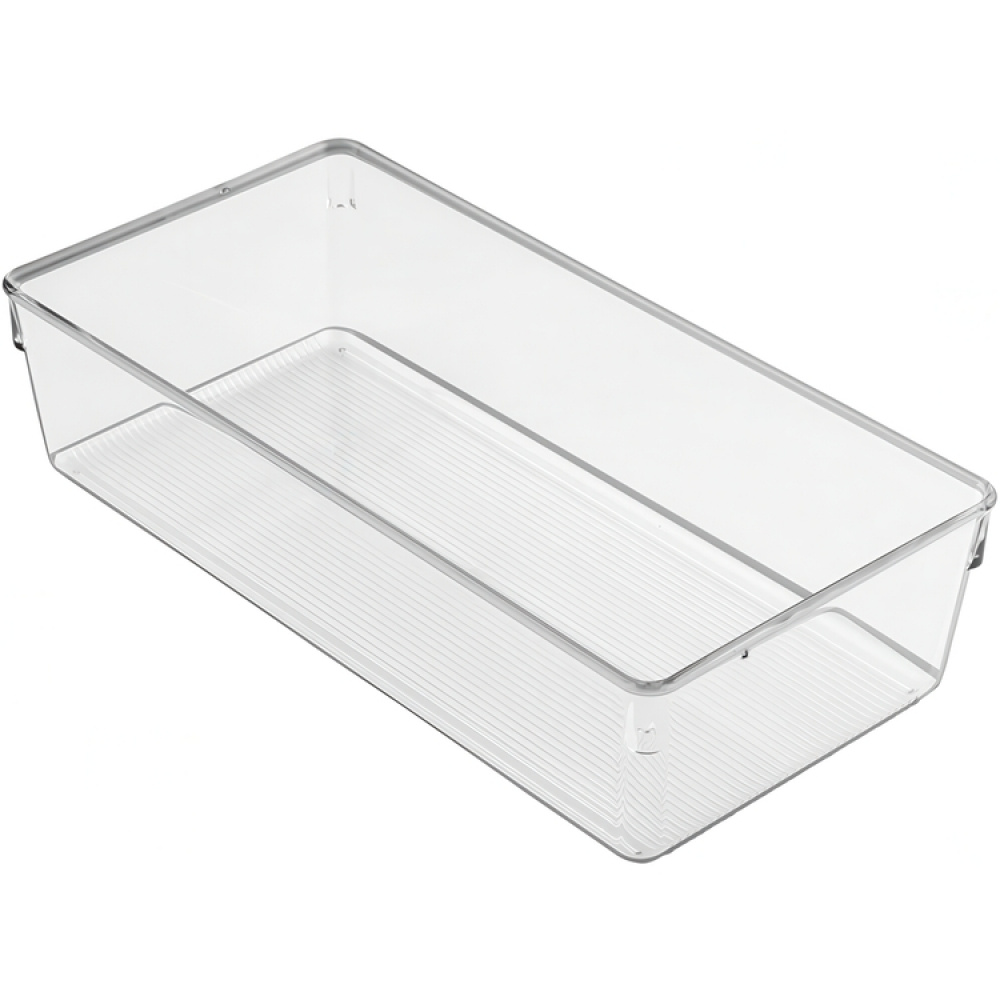 Indsatsboks i plast, 30,5x15,2 cm, iDesign i gruppen Opbevaring / Garderobeopbevaring / Sorteringskasser hos SmartaSaker.se (40685)