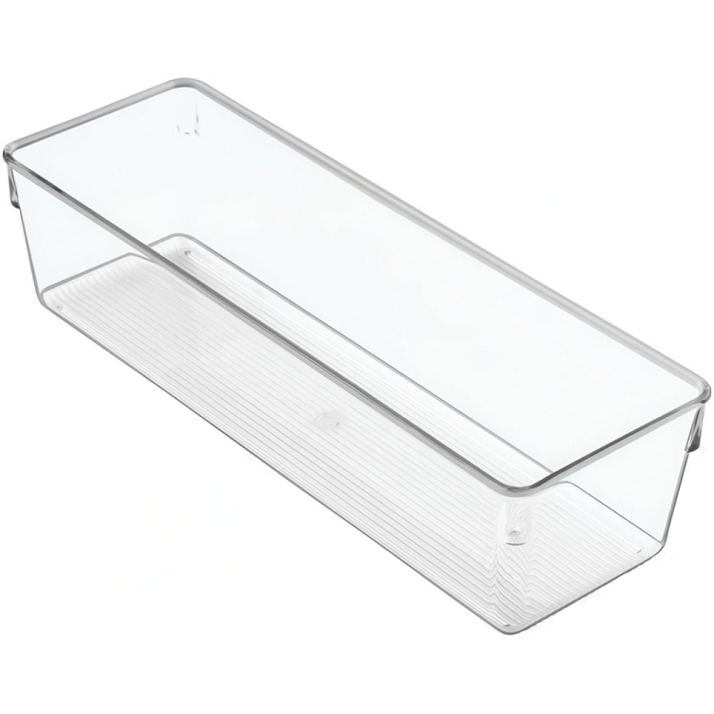 Indsatsboks i plast, 30,5x10,2 cm, iDesign i gruppen Opbevaring / Garderobeopbevaring / Sorteringskasser hos SmartaSaker.se (40686)