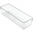 Indsatsboks i plast, 30,5x10,2 cm, iDesign