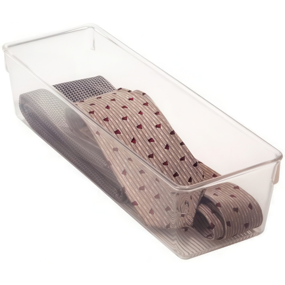Indsatsboks i plast, 30,5x10,2 cm, iDesign i gruppen Opbevaring / Garderobeopbevaring / Sorteringskasser hos SmartaSaker.se (40686)