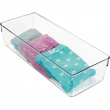 Indsatsboks i plast, 30,5x12,7 cm, iDesign