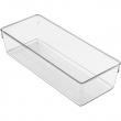 Indsatsboks i plast, 30,5x12,7 cm, iDesign